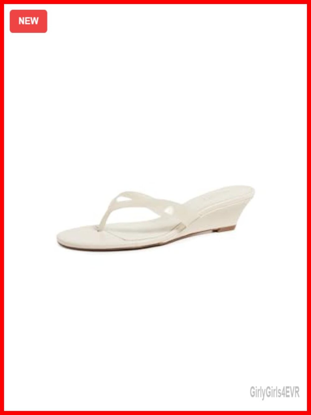 Women's Jelly Wedge Sandals with Cushioned Footbed Open Toe PVC